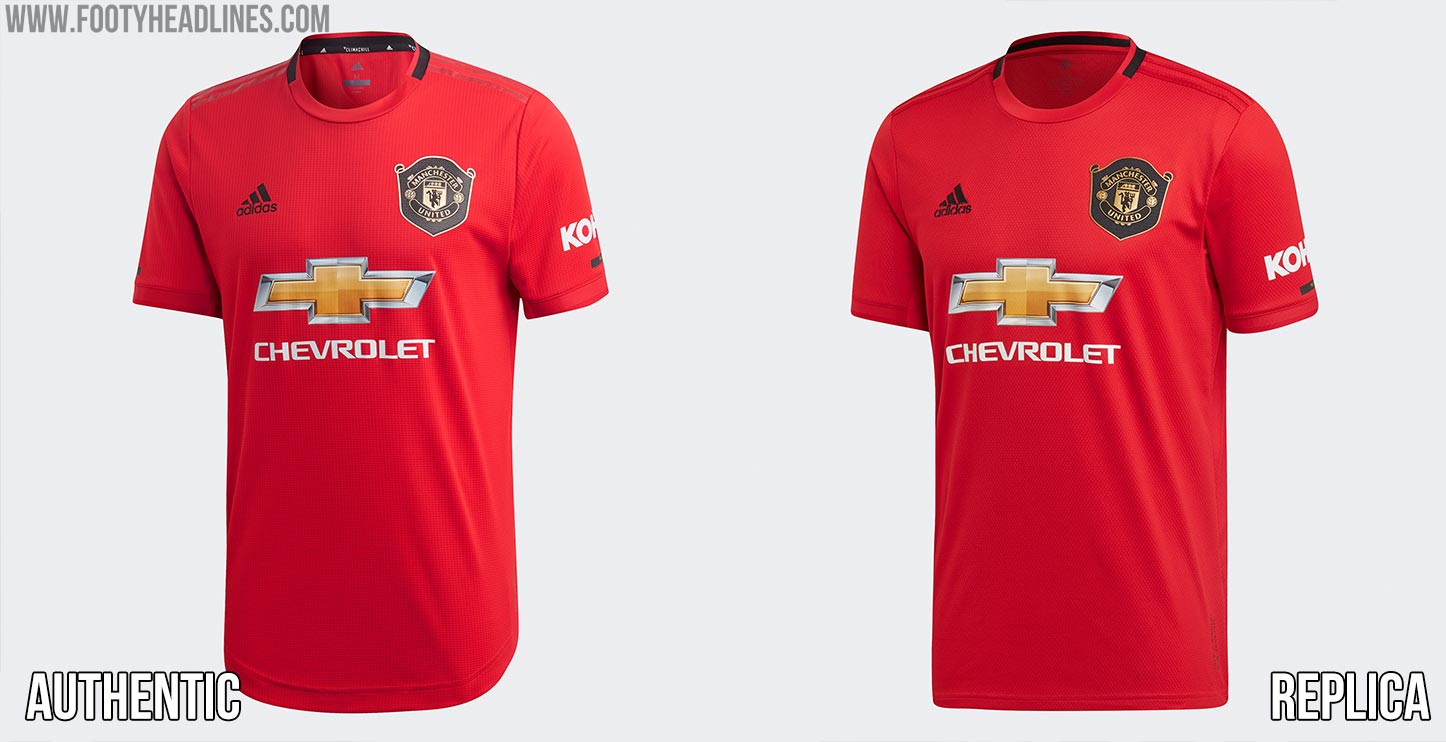 Replica Looks Cheap Adidas Manchester United 19 20 Home Kit